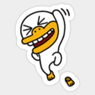 KakaoTalk Friends Tube (Jumping for Joy) Sticker